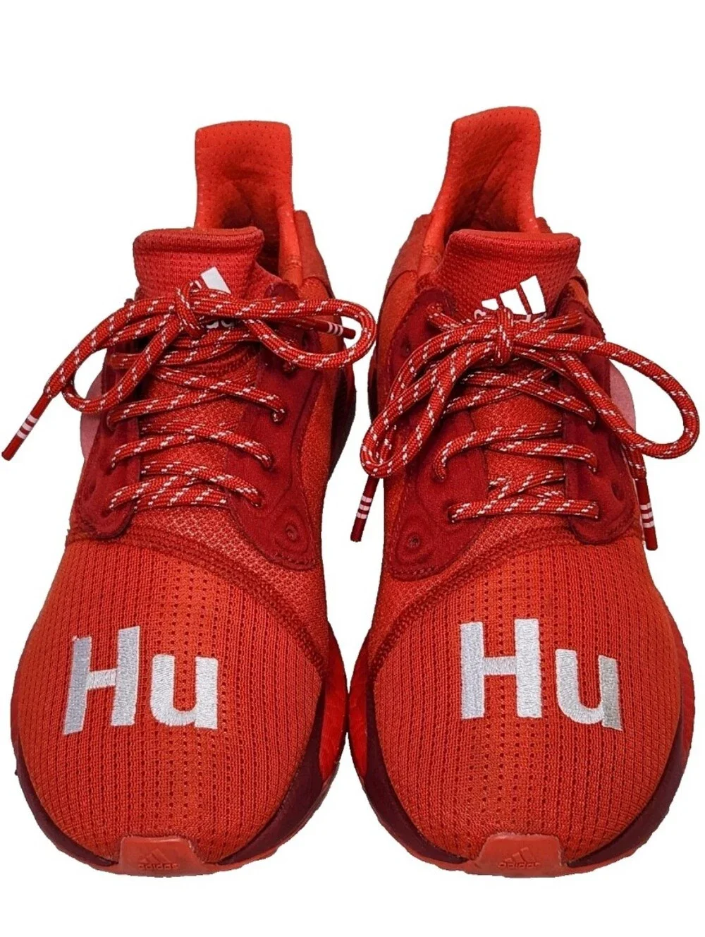 ADIDAS X Pharrell Solar Hu Glide 'Power Red' Sz 8 Running Training EF2381